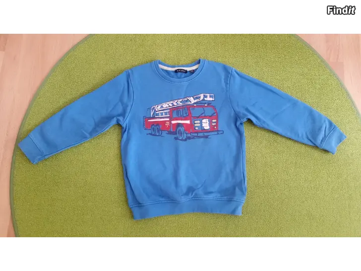 Myydään Blue Seven printti collegepusero 110 hinta 3e