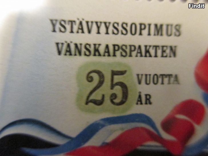 Myydään VIRHEVÄRI vihreä,  1973, Ystävyyssopimus Suomi-CCCP