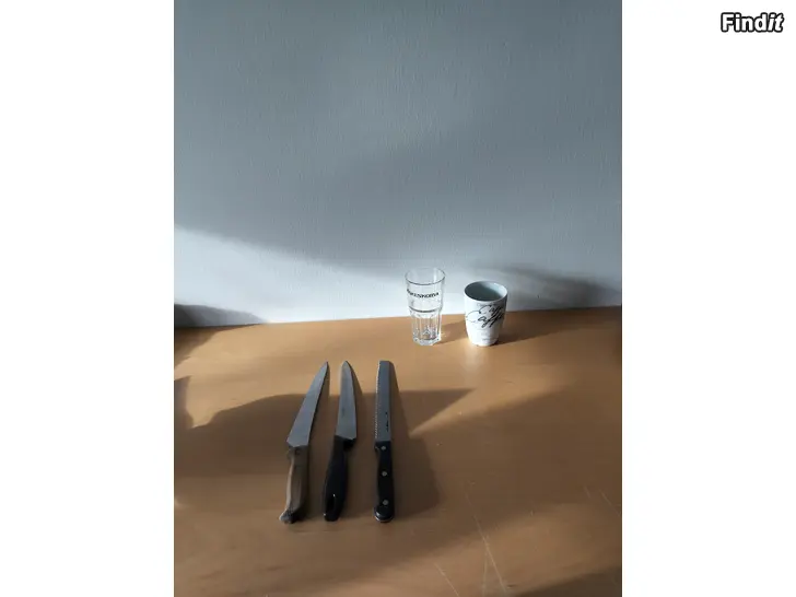 Myydään Fiskars leipäveitsi coffee muki Koskenkorva muki