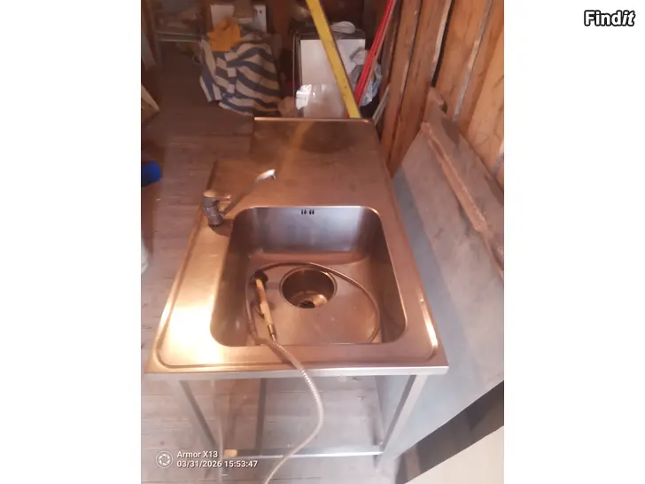 Myydään Diskbänk på ben