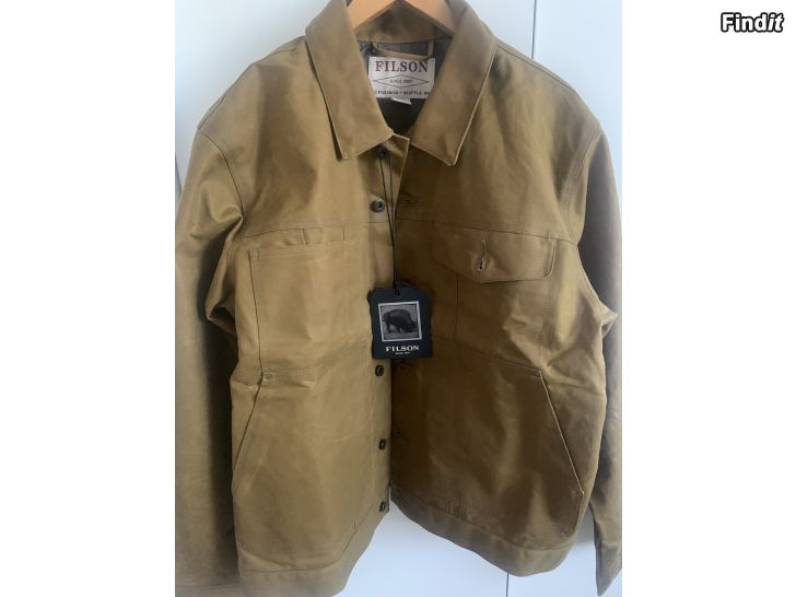 Säljes Filson Trucker jacket brun vaxad jacka