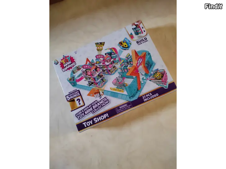 Säljes Toy shop +  5st minibrands och Mario mjukisdjir