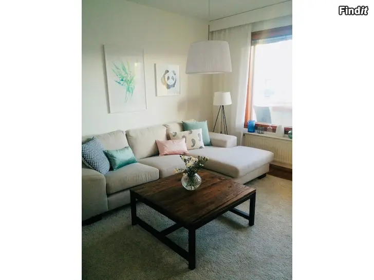 Vuokrataan Kirkkopuistikko 2h,k,s,parveke 58m2