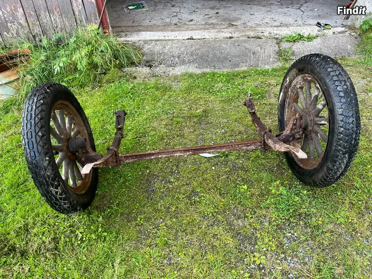 Säljes T-Ford framaxel