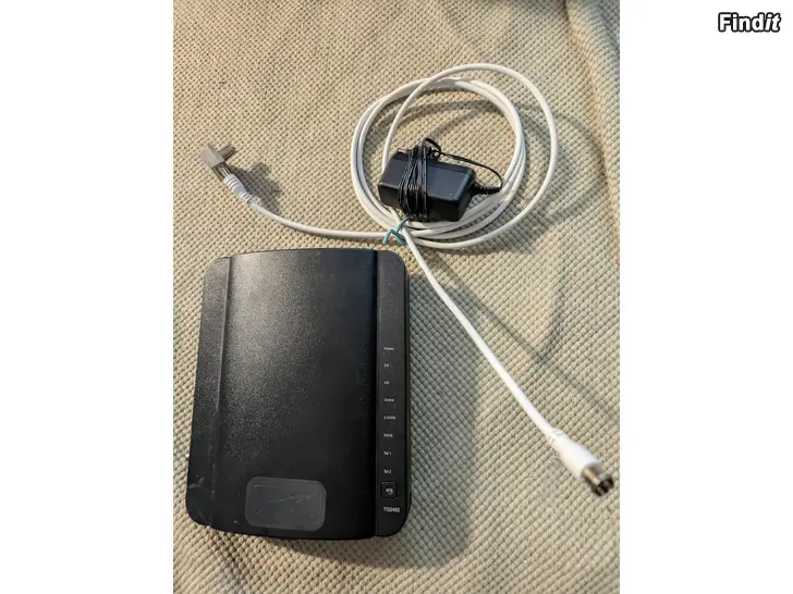 Säljes Kotiboksi Arris TG2482 Elisa Kabelfiber modem