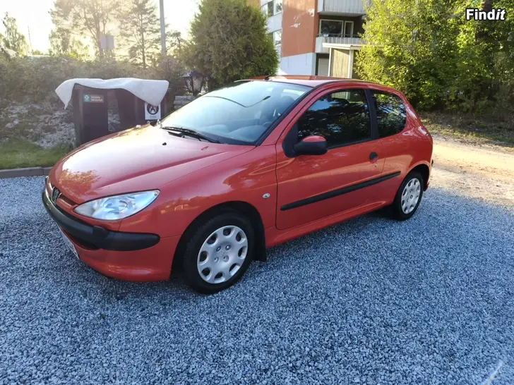 Myydään Peugeot 206 1.4 Bensin  Nybesiktigad