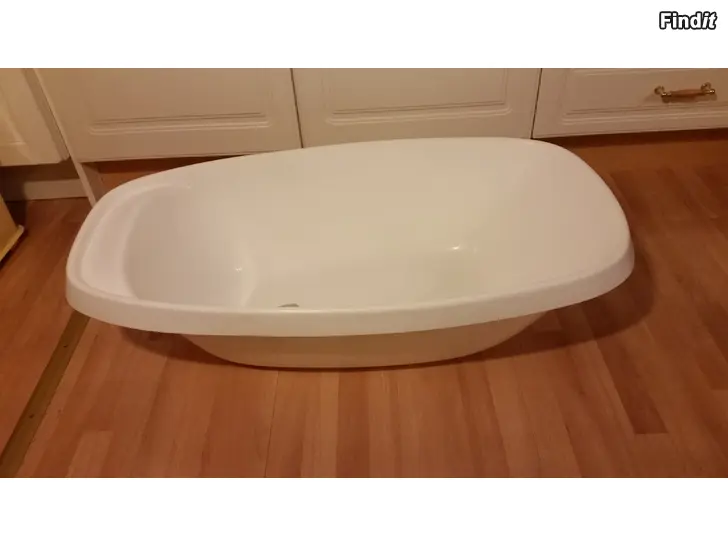 Myydään Valkoinen amme tulpalla Orthex  -5e