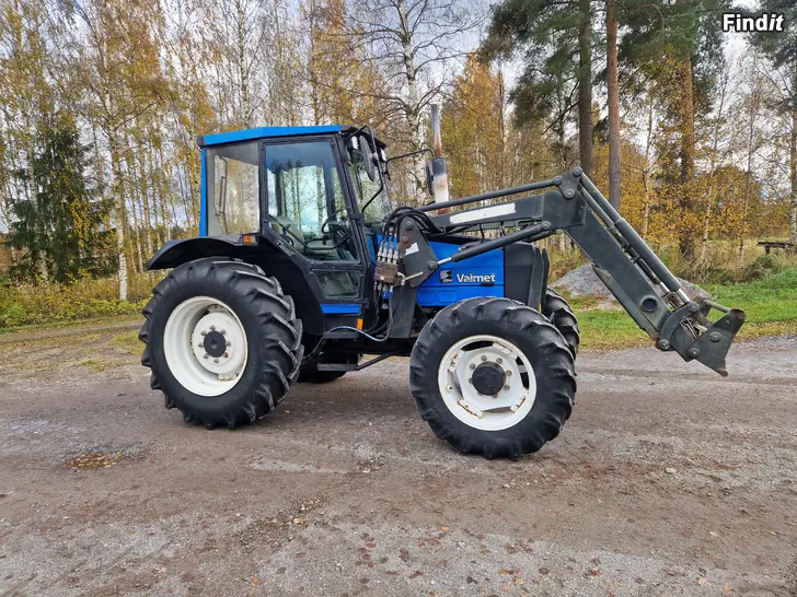 Säljes Valmet 365 med frontlastare