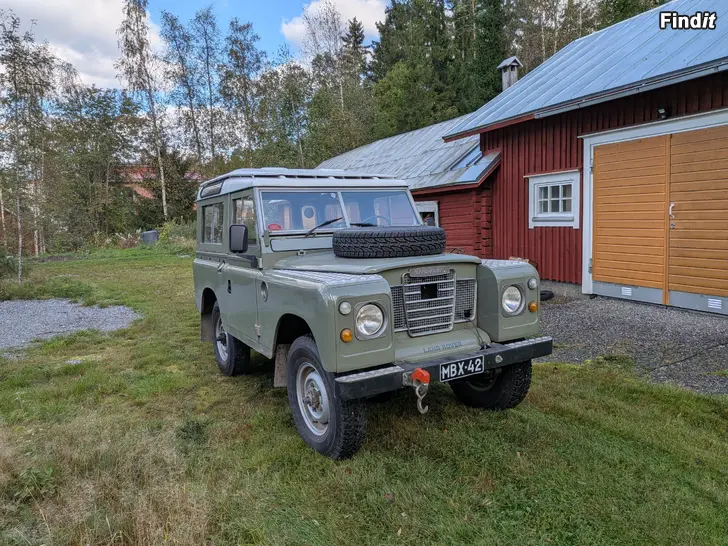 Säljes Land Rover Series 3 1973 4WD Terrängbil, Museiregistrerad, 61500 km, 2.3 l Diesel, 2 Däck