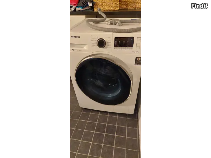 Myydään Samsung tvättmaskin/torktumlare