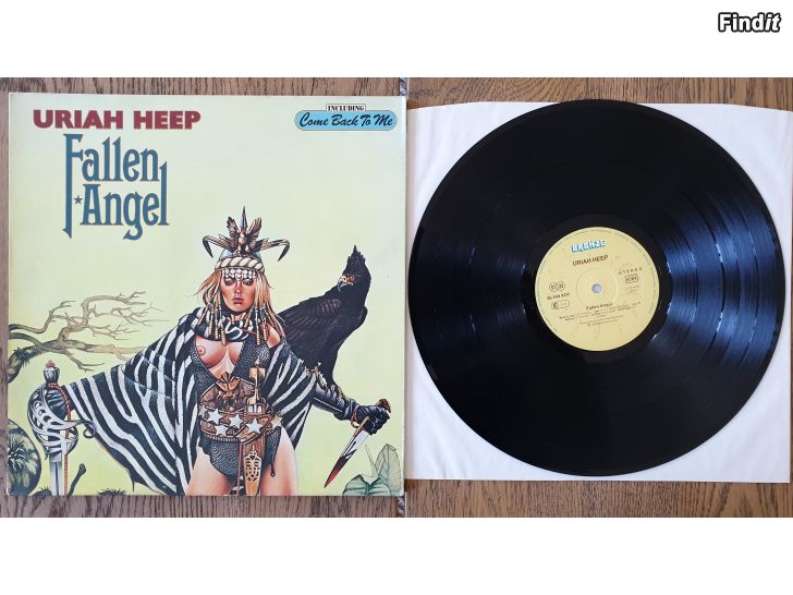 Säljes Uriah Heep, Fallen angel. Vinyl LP