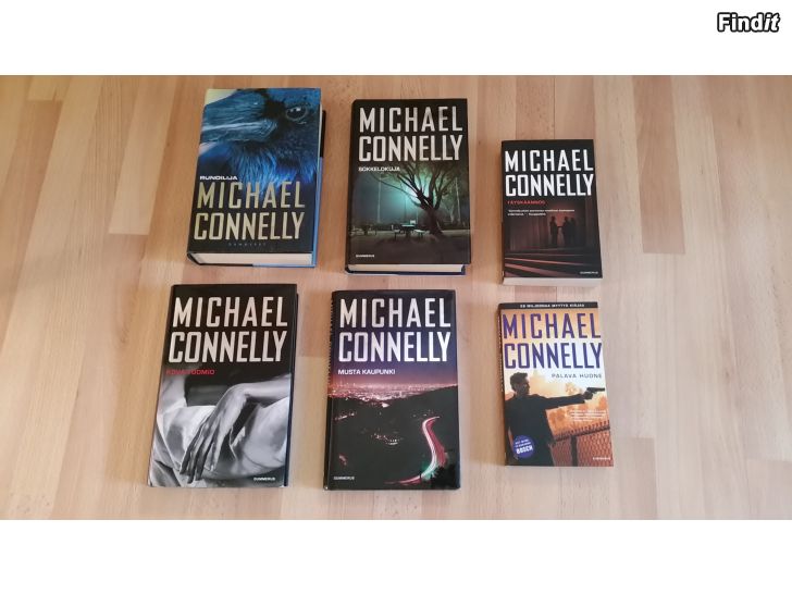 Säljes Michael Connelly kirjat
