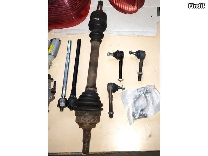 Myydään Raidetangon pää vetoakseli