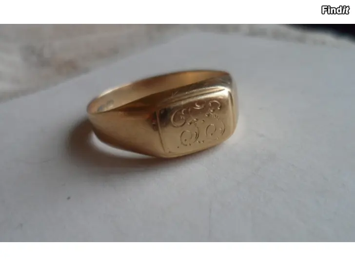Myydään Kantasormus Kulta 14K koko 21-21,5