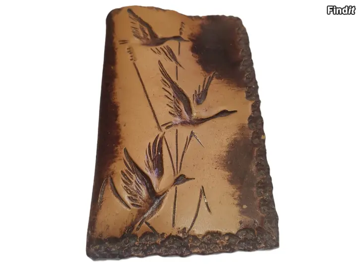 Säljes Ki-Va Keramiikka seinkoriste Joutsenet