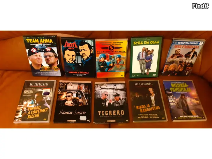 Myydään Dvd-leffoja Pulttibois Trabant Express Team Ahma Scream Avengers Epic Movie yms