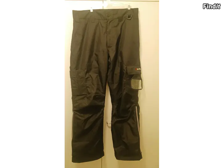 Myydään Wurth 50 työtoppahousut mustat uudet