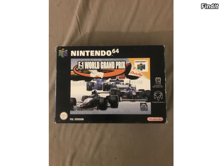 Myydään F-1 World Grand Prix CIB - Nintendo 64 N64