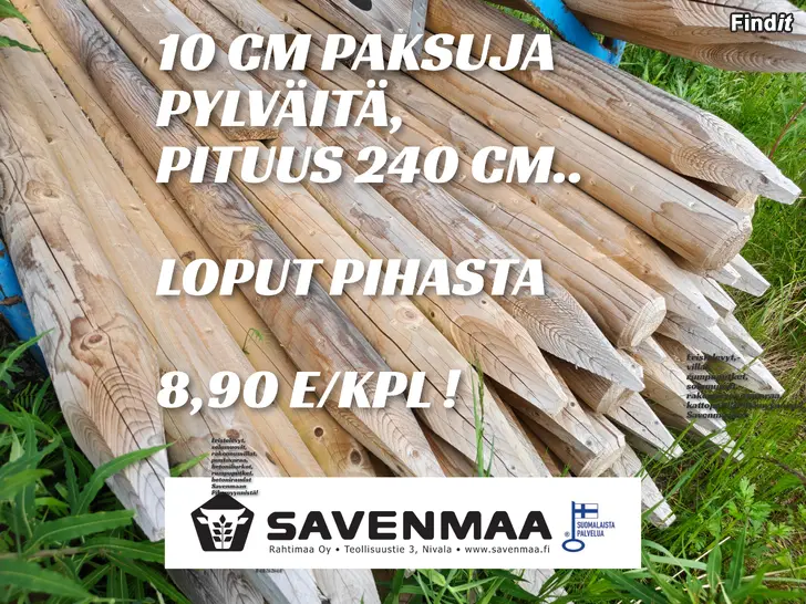 Säljes Aitapalut,aitaverkot,aitaustarvikkeet Savenmaalta,Nivalasta