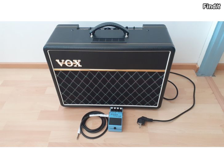 Säljes VOX AC10C1 + BOSS Super Chorus CH-1