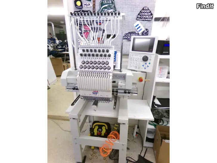 Säljes Tajima broderingsmaskiner