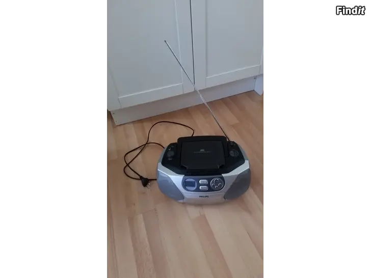 Myydään PHILIPS kannettava CD Soundmachine AZ1017-12 25e