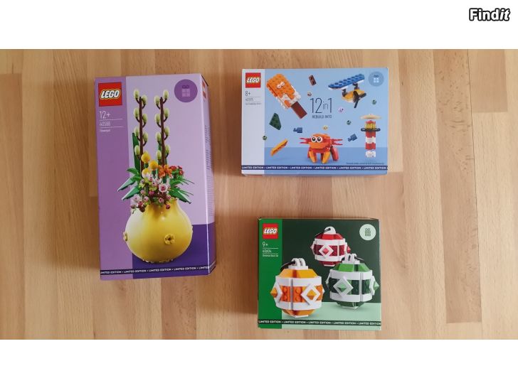 Myydään Lego avaamattomat pakkaukset 3kpl