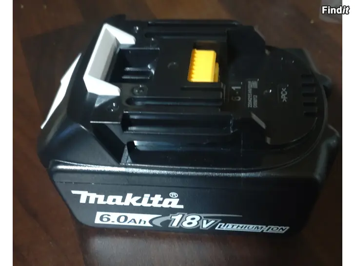 Myydään Makitaan 6 ah akku