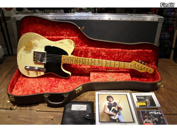 Säljes 2006 Fender Custom Shop Jeff Beck -54 Esquier