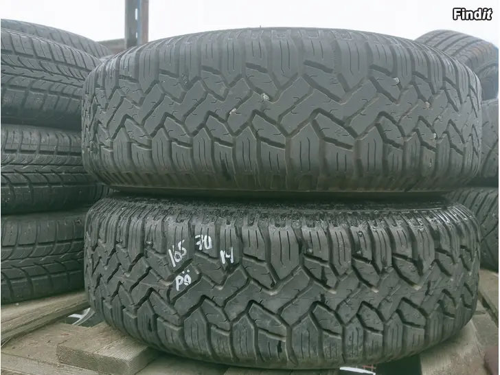 Myydään Kesärenkaat 165/70R14 Michelin vanteet 4-108