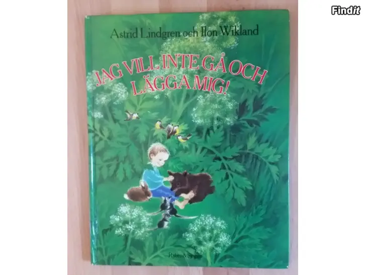 Myydään Jag vill inte gå och lägga mig Astrid Lindgren -pris 7e