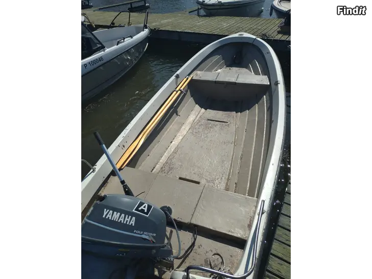 Myydään Rönnqvist 16 + yamaha 15 vm. 99