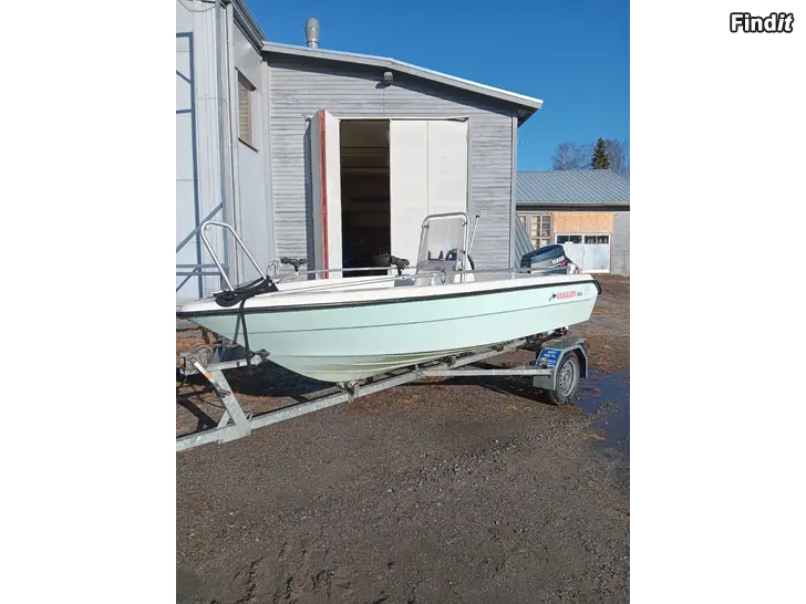 Säljes Yamarin 435 big fish 50 hp Yamaha, registrerad trailer