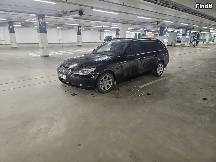 Myydään BMW 525D M57 manuaali E61