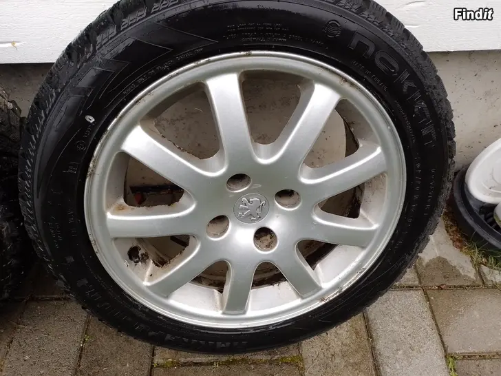Myydään 16 Peugeot 206 GTI vanteet