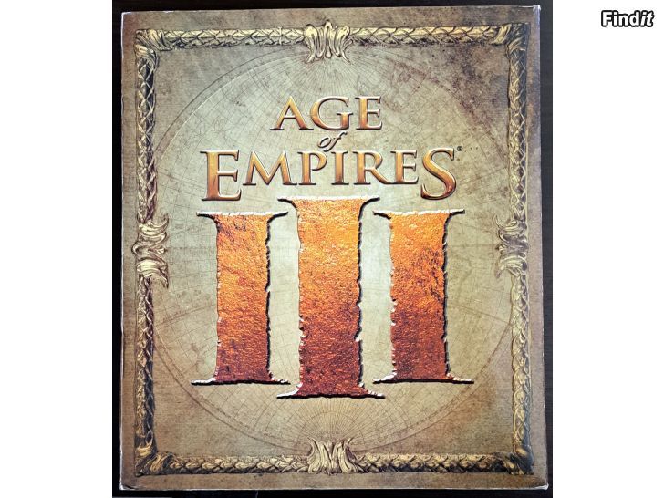 Myydään Age of Empires III Collectors Edition pc