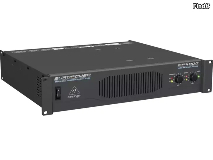 Myydään Behringer ep4000  slutsteg, förstärkare