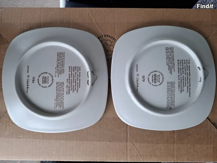 Myydään Vuosilautaset