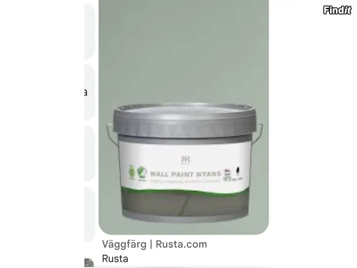 Ostetaan Rustas målfärg köpes