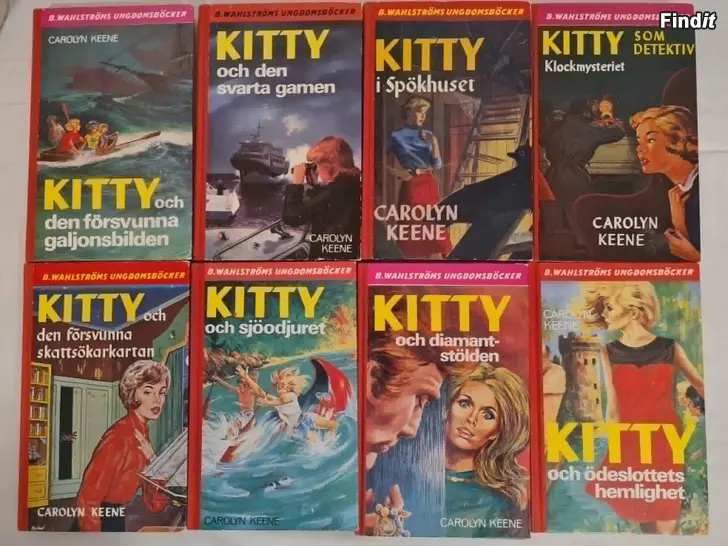 Säljes Kitty böcker