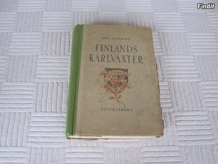 Myydään Otto Alcenius Finlands Kärlväxter