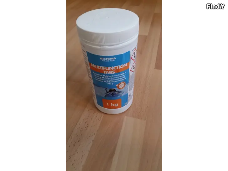 Myydään Viikkokloori-yhdistelmätabletti 200g - 1kg paketti 5e