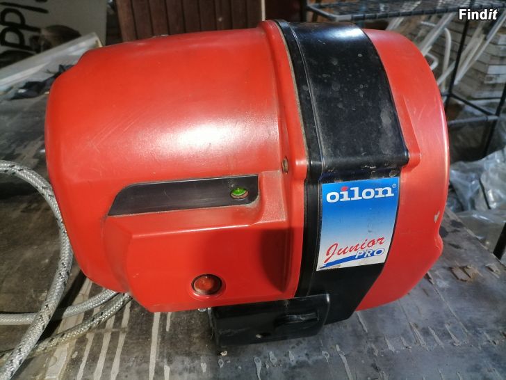Säljes Oilon junior pro oljebrännare