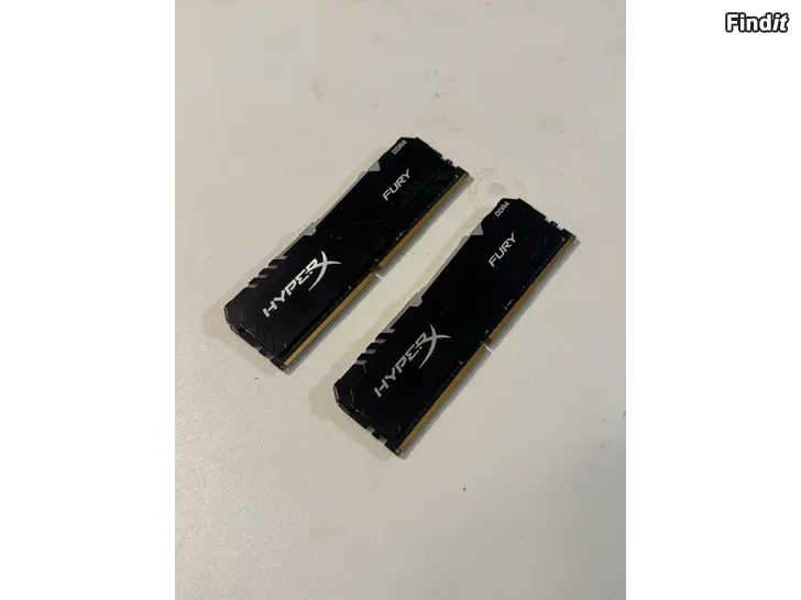 Myydään HyperX RGB ram 32gb DDR4