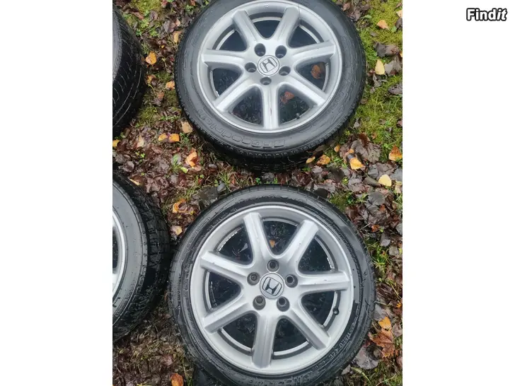 Myydään Alumiinivanteet Honda 5x114,3x17