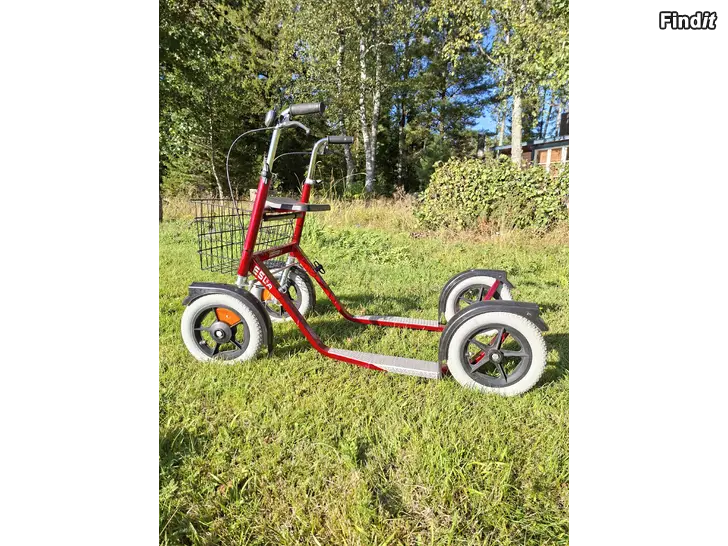 Säljes Esla sparkcykel / rollator