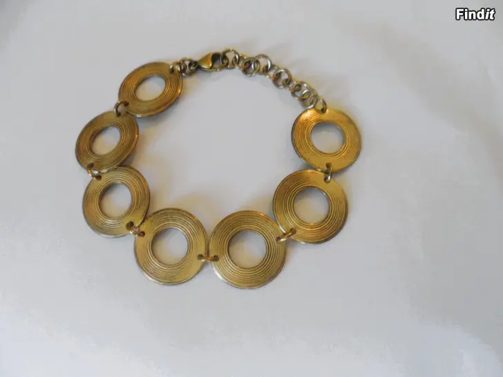 Myydään Kalevala Koru Kosmos rannekoru pronssi