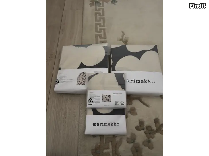 Myydään Marimekko unikko pussilakanat uusi