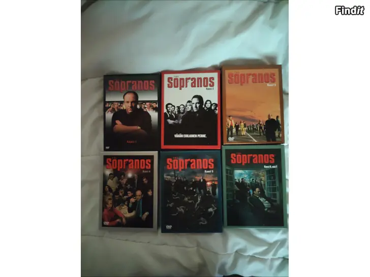 Säljes Sopranos kaudet 1-6