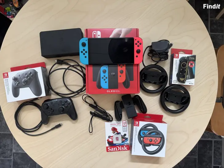 Myydään Nintendo switch oled